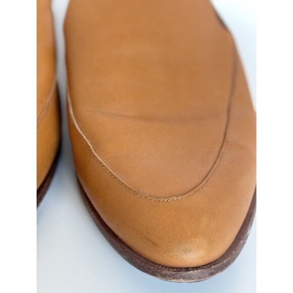 Madewell The Frances Loafer Women’s Size 8 Mule Camel Brown Leather Slip On - Picture 3 of 7